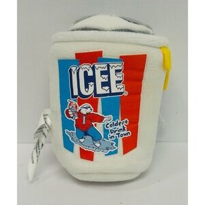 Anirollz X Icee Removable Pandaroll 4"‎ Stuffed Plush Toy w Ornament String